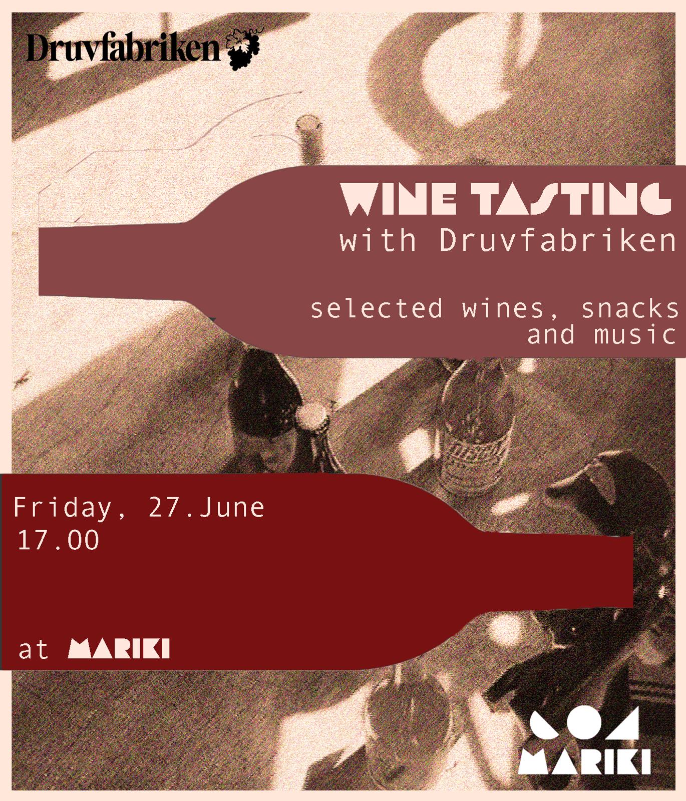 Wine Tasting with Druvfabriken